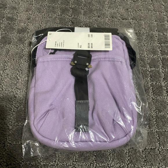 Urban Outfitters Washed Canvas Pouch NWT - Lavender - Picture 6 of 8